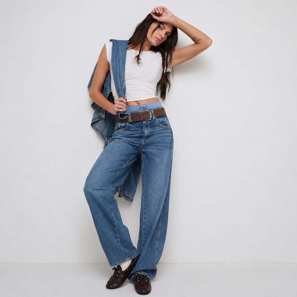 We the Free Aster Straight-Leg Jeans 28 70s Retro Americana Everyday Minimalist